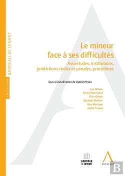 Bertrand.pt - Le Mineur Face À Ses Difficultés : Assuétudes, Institutions, Juridictions Civiles Et Pénales, Procédures
