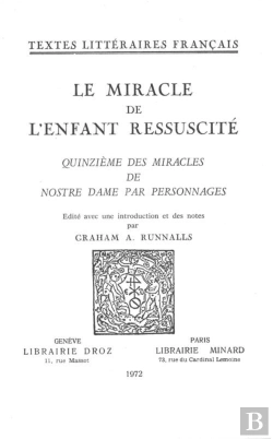 Bertrand.pt - Le Miracle De L'Enfant Ressuscite