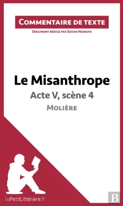 Bertrand.pt - Le Misanthrope De Molière - Acte V, Scène 4