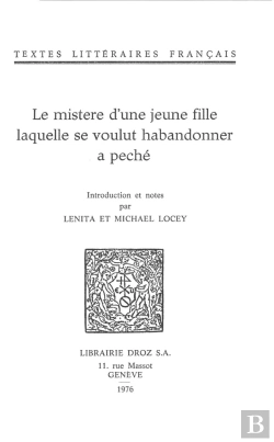 Bertrand.pt - Le Mistere D'Une Jeune Fille Laquelle Se Voulut Habandonner A Peche