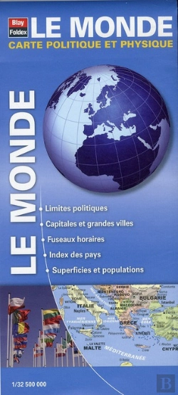 Bertrand.pt - Le Monde ; Carte Politique Et Physique