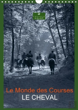 Bertrand.pt - Le Monde Des Courses Le Cheval Calendrier Mural 2018 Din A4 Vertical
