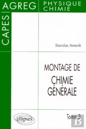 Le Montage De Chimie Générale Au Capes Et À L'Agrégation