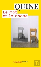 Le Mot Et La Chose