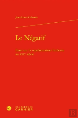 Bertrand.pt - Le Négatif : Essai Sur La Représentation Littéraire Au Xixe Siècle