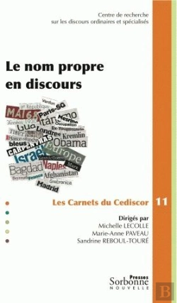 Bertrand.pt - Le Nom Propre En Discours