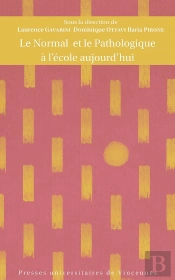Le Normal Et Le Pathologique À L'École Aujourd Hui