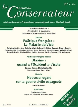 Bertrand.pt - Le Nouveau Conservateur N 7 - Politique Francaise: La Maladie Du Vide