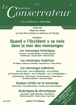 Bertrand.pt - Le Nouveau Conservateur N°11 : Quand L'Occident Se Noie Dans La Mer Des Mensonges