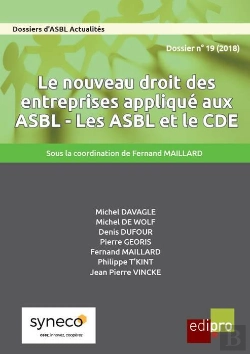 Bertrand.pt - Le Nouveau Droit Des Entreprises Applique Aux Asbl - Les Asbl Et Le Cde
