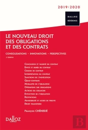 Le Nouveau Droit Des Obligations Et Des Contrats - 2e Ed.