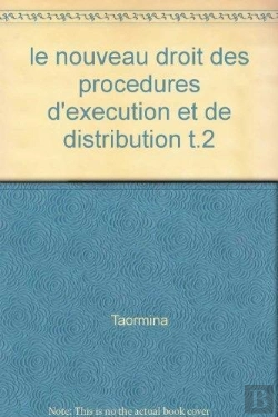 Bertrand.pt - Le Nouveau Droit Des Procedures D'Execution Et De Distribution T.2