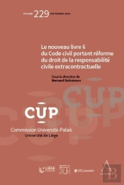 Le Nouveau Livre 6 Du Code Civil Portant Réforme Du Droit De La Responsabilité Civile Extracontractuelle