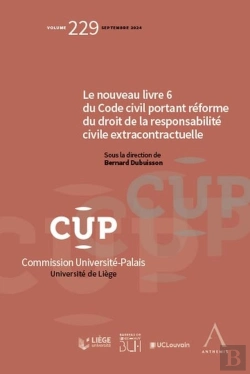 Bertrand.pt - Le Nouveau Livre 6 Du Code Civil Portant Réforme Du Droit De La Responsabilité Civile Extracontractuelle