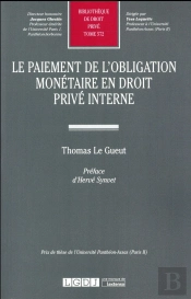 Le Paiement De L'Obligation Monétaire En Droit Privé Interne