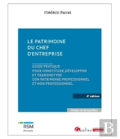 Le Patrimoine Du Chef D'Entreprise : Guide Pratique Pour Constituer, Développer Et Transmettre Son Patrimoine Professionnel Et Non Professionnel (4e Édition)