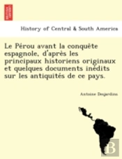Le Pe Rou Avant La Conque Te Espagnole,