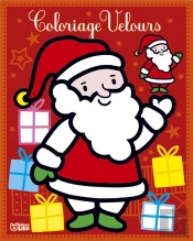 Le Père Noël ; Coloriage Velours