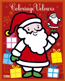 Bertrand.pt - Le Père Noël ; Coloriage Velours