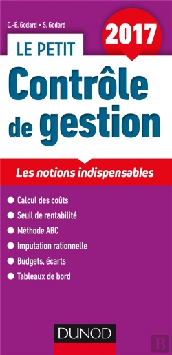 Bertrand.pt - Le Petit Contrôle De Gestion 2017 ; Les Notions Clés En 21 Fiches (8e Édition)