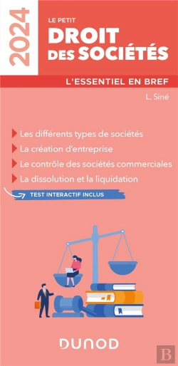 Bertrand.pt - Le Petit Droit Des Sociétés 2024 : L'Essentiel En Bref