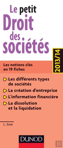 Bertrand.pt - Le Petit Droit Des Sociétés (Édition 2013)