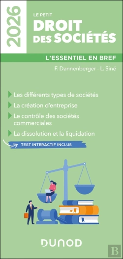 Bertrand.pt - Le Petit Droit Des Sociétés : L'Essentiel En Bref (Édition 2026)