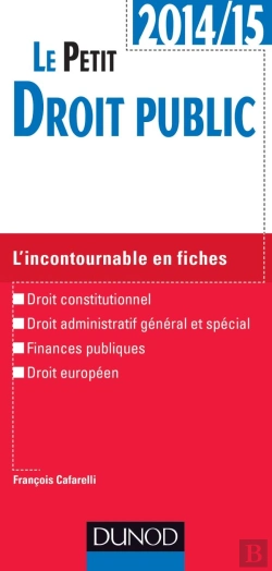 Bertrand.pt - Le Petit Droit Public 2014-2015 ; 2e Édition