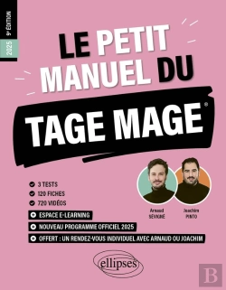Bertrand.pt - Le Petit Manuel Du Tage Mage : 3 Tests Blancs + 120 Fiches De Cours + 600 Questions + 600 Vidéos