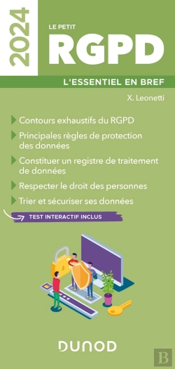 Bertrand.pt - Le Petit Rgpd : L'Essentiel En Bref (Édition 2024)