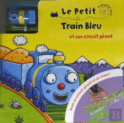 Bertrand.pt - Le Petit Train Bleu A Remonter Et Son Circuit Geant