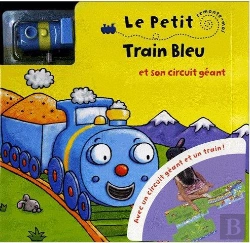 Bertrand.pt - Le Petit Train Bleu A Remonter Et Son Circuit Geant