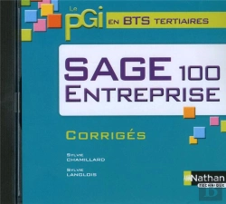 Bertrand.pt - Le Pgi En Bts Tertaires  Le Progiciel De Gestion Integre Sage Suite 2010 Cd Rom Prof 2011