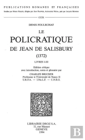 Le Policratique De Jean De Salisbury - 1372