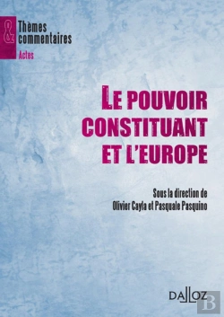 Bertrand.pt - Le Pouvoir Constituant Et L'Europe