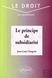 Le Principe De Subsidiarité
