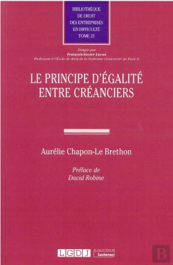 Bertrand.pt - Le Principe D'Égalité Entre Créanciers