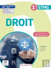 Le Programme En Situations : Le Programme En Situations - Droit 1re Stmg (2023) - Pochette Élève
