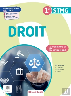 Bertrand.pt - Le Programme En Situations : Le Programme En Situations - Droit 1re Stmg (2023) - Pochette Élève