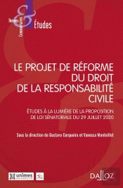 Le Projet De Reforme Du Droit De La Responsabilite Civile