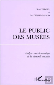Le Public Des Musées ; Analyse Socio-Économique De La Démande Muséale