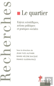 Le Quartier Enjeux Scientifiques, Actions Politi Ques Et Pratiques Sociales