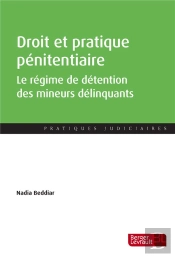 Le Régime De Détention Des Mineurs ; Droit Et Pratique Pénitentiaire