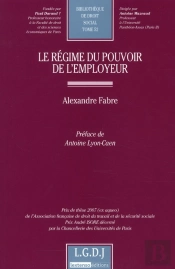 Le Régime Du Pouvoir De L'Employeur