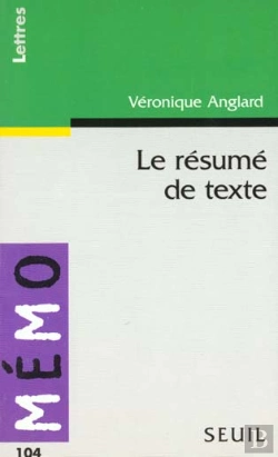 Bertrand.pt - Le Resume De Texte