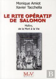 Le Rite Operatif De Salomon Maitre De La Mort A La Vie