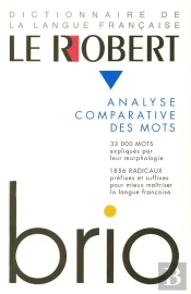 Le Robert Brio Analyse Comparative Des Mots