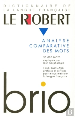 Bertrand.pt - Le Robert Brio Analyse Comparative Des Mots