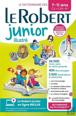 Bertrand.pt - Le Robert Junior : Illustré + Son Dictionnaire En Ligne (Édition 2024)