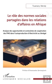 Le Rôle Des Normes Sociales Partagées Dans Les Relations D'Affaires En Afrique : Analyse Des Opportunités Et Contraintes De Coopération Des Pme Dans L'Autoproduction D'Électricité Au Sénégal
